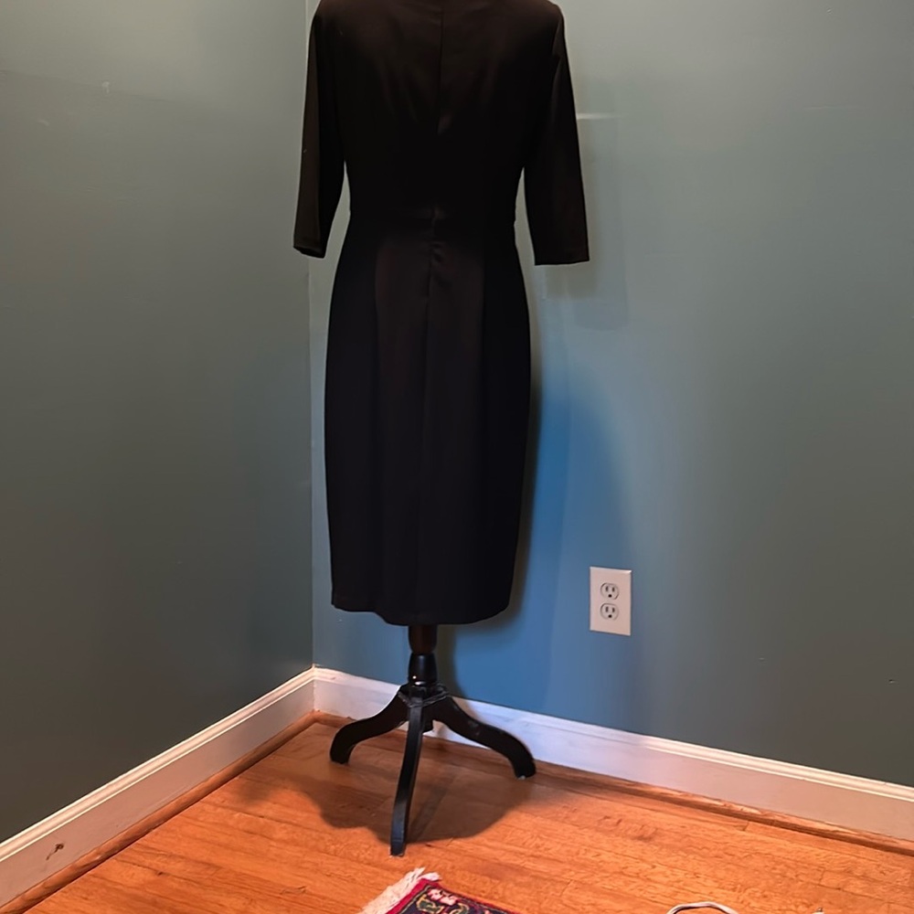 Donna Ricco Elegant Black Women's Dress Size 8 - Picture 3 of 15